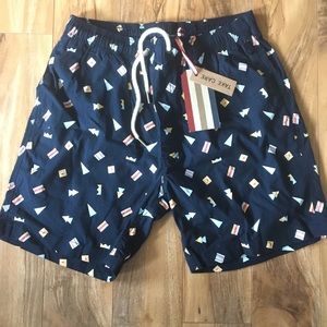 Academy Brand men Swim Trunks Never worn. W/tags